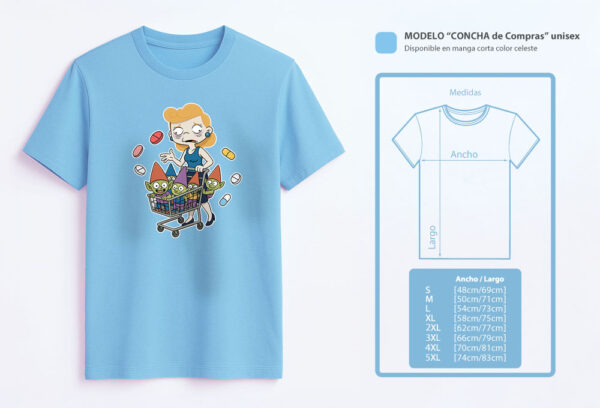Camiseta de Concha madre de Niña Repelente