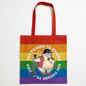 Bolsa Tela Tote Bag Jorge Luis Niña Repelente