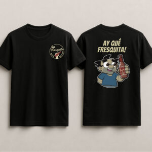 camiseta-la-fresquita-negro-edicion-limitada-nina-repelente