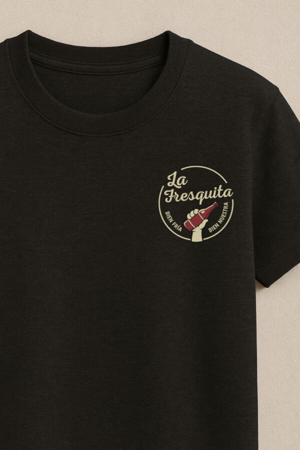 camiseta-la-fresquita-negro-edicion-limitada-nina-repelente